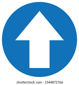 The simple arrow icon flat style for web design