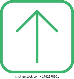 Simple arrow icon and symbol art