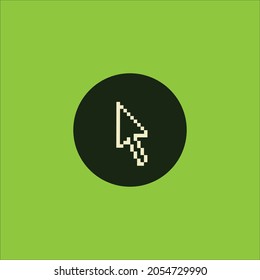 Simple arrow icon and symbol art
