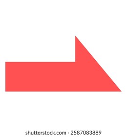 Simple arrow icon symbol illustration