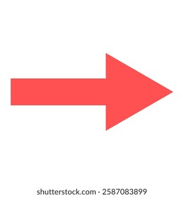 Simple arrow icon symbol illustration