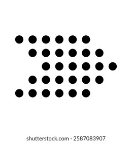 Simple arrow icon symbol illustration