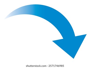 Simple arrow illustration icon image