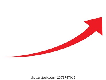 Simple arrow illustration icon image