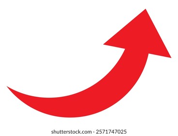 Simple arrow illustration icon image