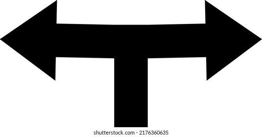 It is a simple arrow illustration separately. No lines, the fill is black.