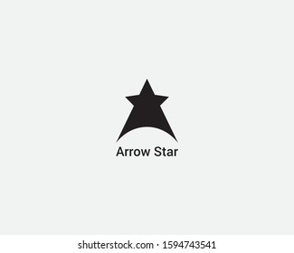 Simple arrow logo design vector