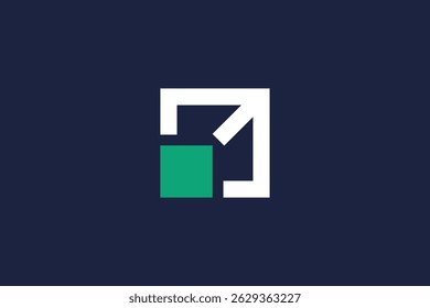 seta simples ícone de logotipo modelo vetor de design	