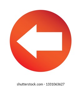 simple arrow sign icon