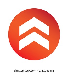 simple arrow sign icon