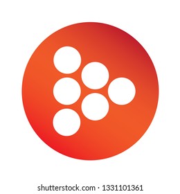 simple arrow sign icon 