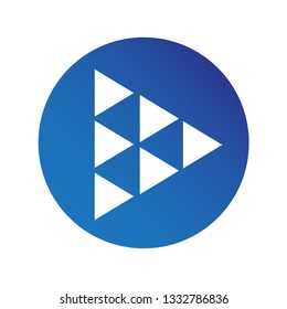 simple arrow sign icon