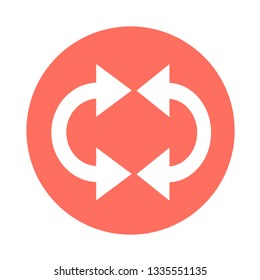 simple arrow sign icon