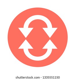 simple arrow sign icon