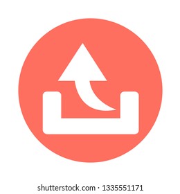 simple arrow sign icon