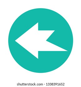 simple arrow sign icon