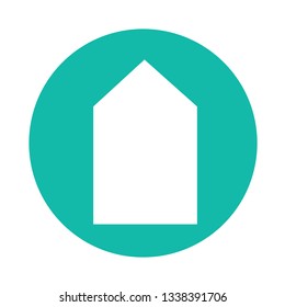 simple arrow sign icon