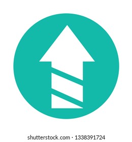 simple arrow sign icon