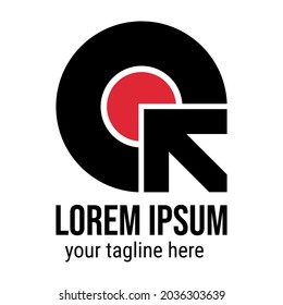 Simple arrow and target logo design