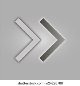 Simple arrows on the grey background.