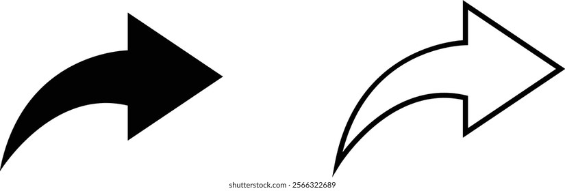 Simple arrows transmit sharing icon set. Depicting data exchange pointing in both directions vector collection isolated on transparent background. download and upload buttons for mobile and web apps