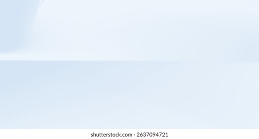 Simple art blue nice good studio room. Limbo light background. Abstract 3d backdrop for product.