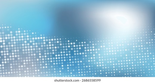 Diseño lujoso abstracto del patrón de fondo del estudio del gradiente blanco azul del arte simple