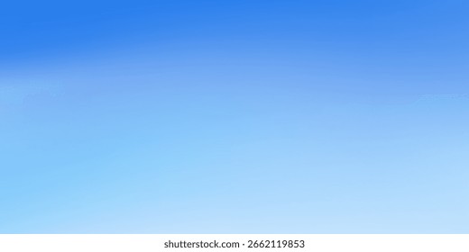 Arte simple fondo azul claro del cielo y espacio vacío para su diseño.