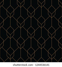 simple art deco geometric illustration pattern wallpaper