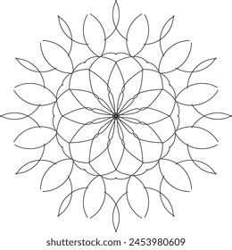 simple art icon vector and illustration 