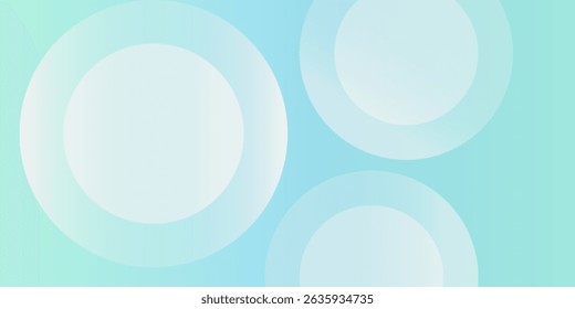 Einfache Kunst modern schön minimalistischen Banner Hintergrund. Grüner und blauer Farbverlauf-Hintergrund 