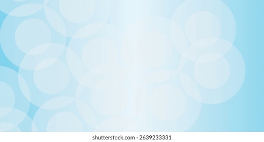 Simple art nice gradient minimalist banner background  pastel colorful  Light Blue gradations. Circle effect style geometric