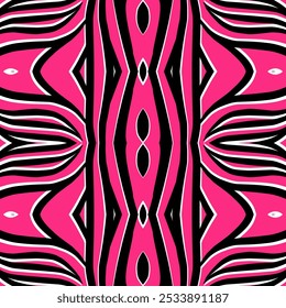 SIMPLE ART seamless batik dayak square pattern background design