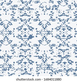 Simple artistic floral classical, seamless   damask pattern in vector. Luxury old fashioned ornament, royal victorian texture for wallpapers, textile, wrapping. Exquisite floral baroque template