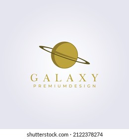 diseño de ilustración vectorial del símbolo de icono aislado del planeta astronómico