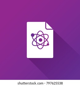 simple atom icon