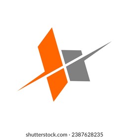 Logo abstracto simple y atractivo