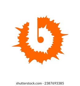 logotipo abstracto simple y atractivo