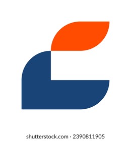 Einfaches und attraktives abstraktes Logo