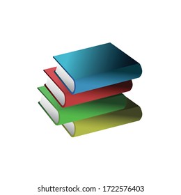 Simple and attractive book icon