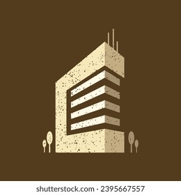 Simple and attractive building logo