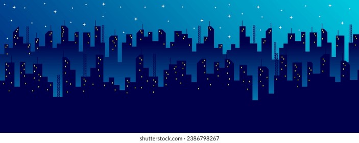 Simple and attractive city background