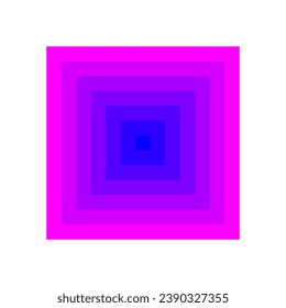 Un logotipo abstracto de gradiente de color sencillo y atractivo
