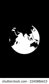 simple and attractive earth wallpaper.