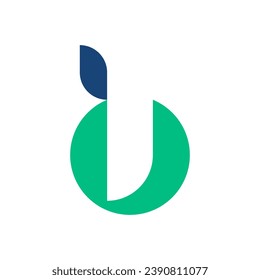Simple and attractive fruit logo
