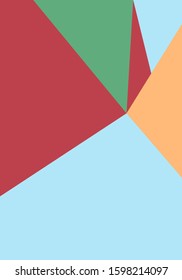 simple attractive geometric background wall