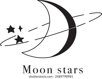 A simple and attractive logo. Space logo.