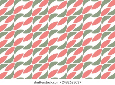 Diseño simple y atractivo del patrón floral del vector
