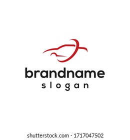 vector de diseño simple de logotipo automotor