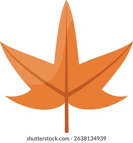 A Simple Autumn Leaf Design